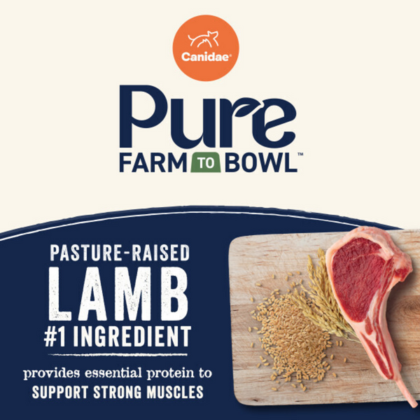 Canidae Pure Farm To Bowl Pasture-Raised Lamb & Brown Rice Recipe