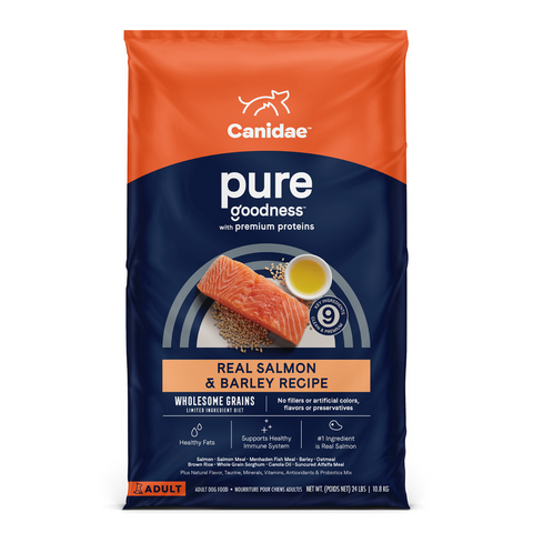 Canidae Pure Farm to Bowl Wild-Caught Salmon & Barley Recipe Dog Food