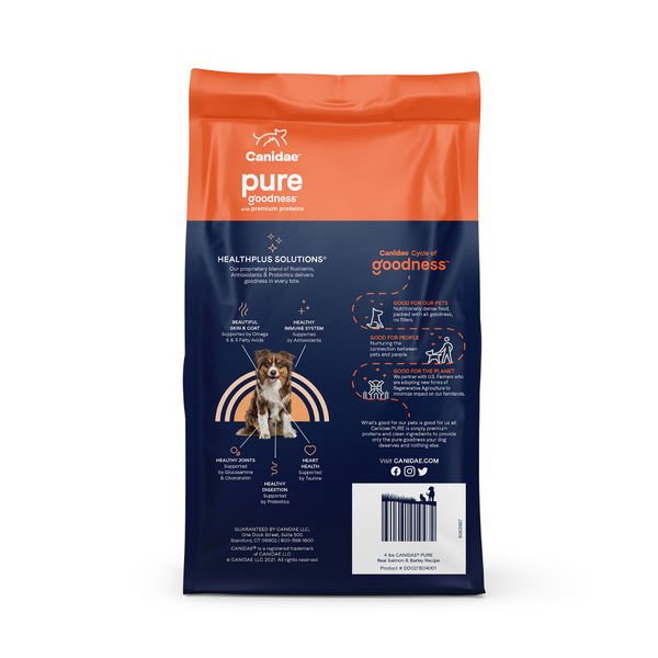 Canidae Pure Farm to Bowl Wild-Caught Salmon & Barley Recipe Dog Food