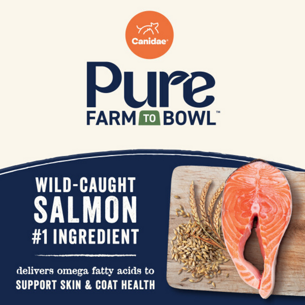 Canidae Pure Farm to Bowl Wild-Caught Salmon & Barley Recipe Dog Food