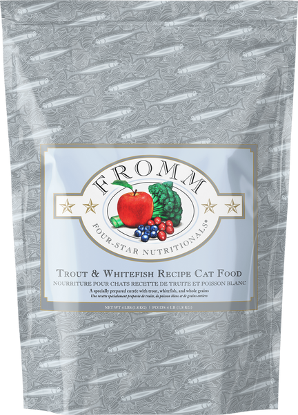 Fromm Four Star Trout & Whitefish Recipe Dry Cat Food