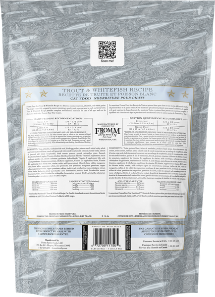 Fromm Four Star Trout & Whitefish Recipe Dry Cat Food