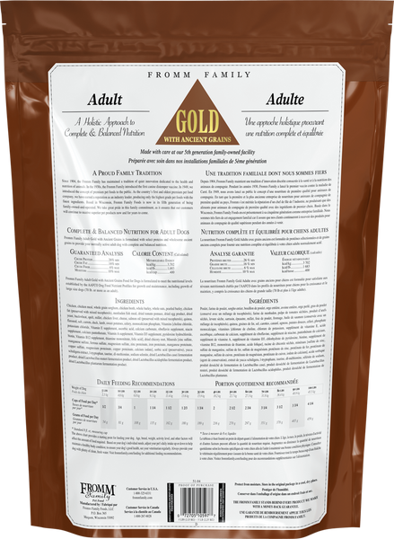 Fromm Ancient Gold Adult Dry Dog Food