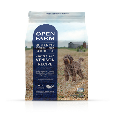 Open Farm Grain Free New Zealand Venison Dry Dog Food