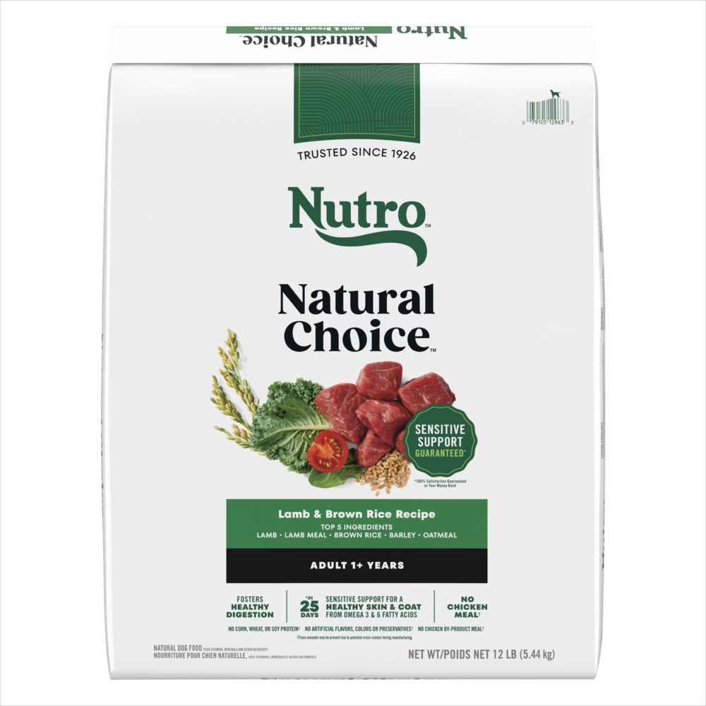 Nutro Natural Choice Adult Lamb & Brown Rice Recipe Dry Dog Food