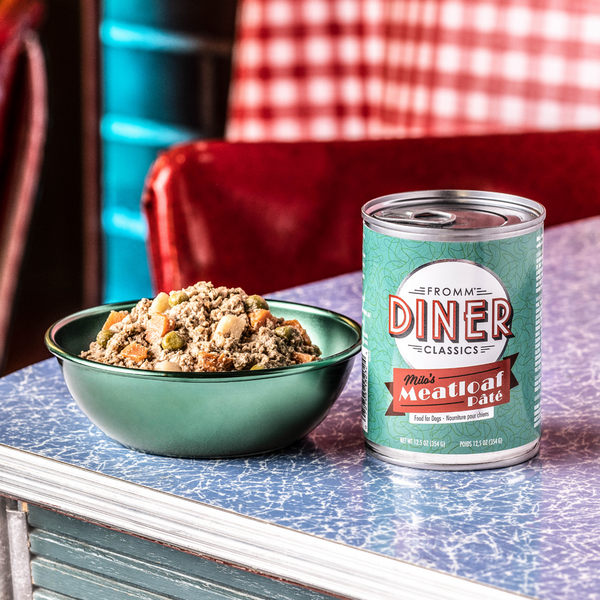 Fromm Diner Classics Milo's Meatloaf Pate Canned Dog Food