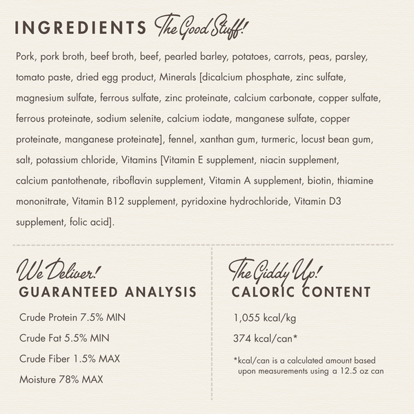 Fromm Diner Classics Milo's Meatloaf Pate Canned Dog Food