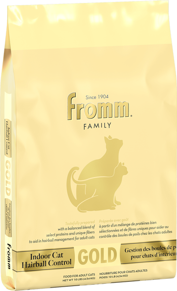 Fromm Gold Indoor Cat Hairball Control Dry Cat Food