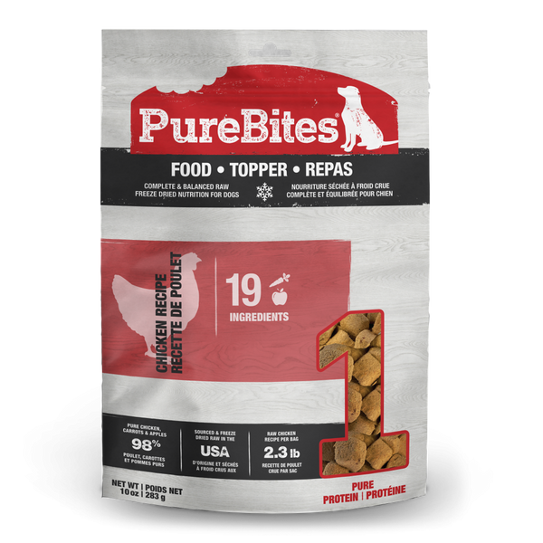 PureBites Chicken Recipe Dog Food/Topper
