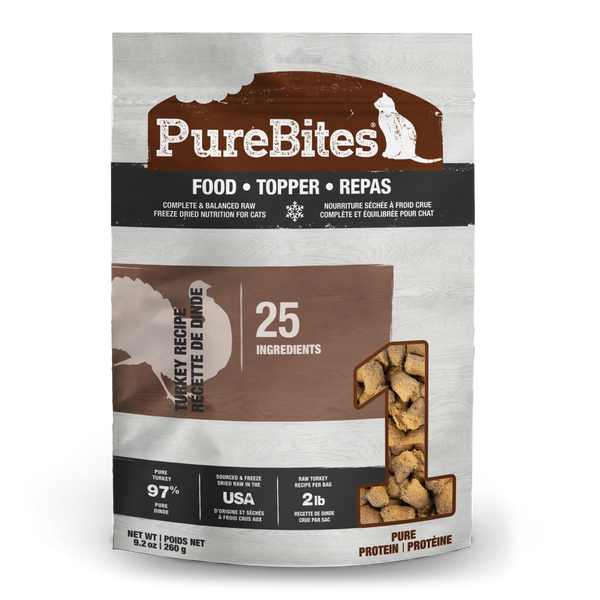PureBites Turkey Recipe Cat Food/Topper