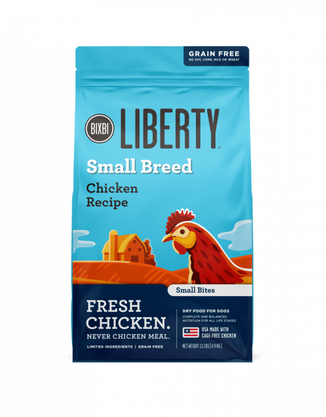 Bixbi Liberty Chicken Small Breed Kibble