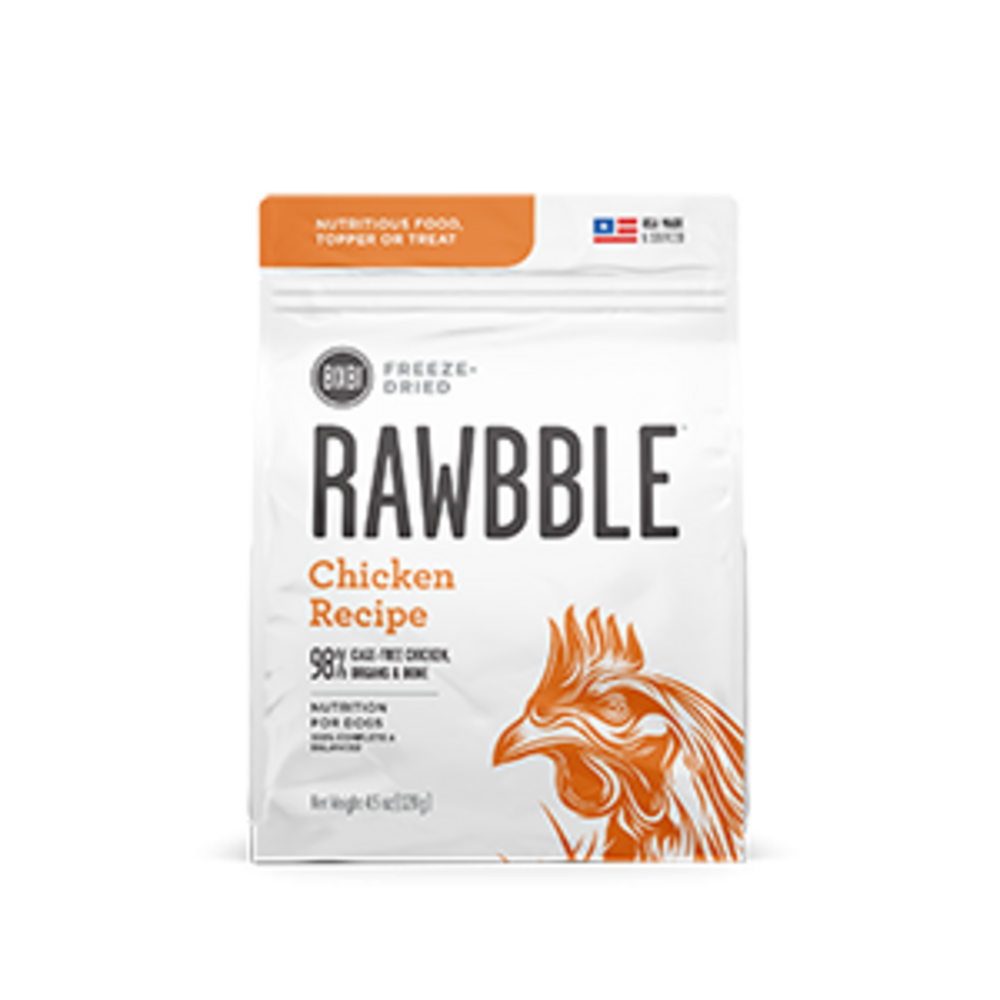 Bixbi Rawbble Freeze Dried Chicken Dog Food