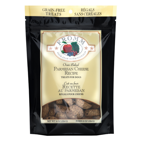 Fromm Four Star Nutritionals Grain Free Parmesan Cheese Dog Treats