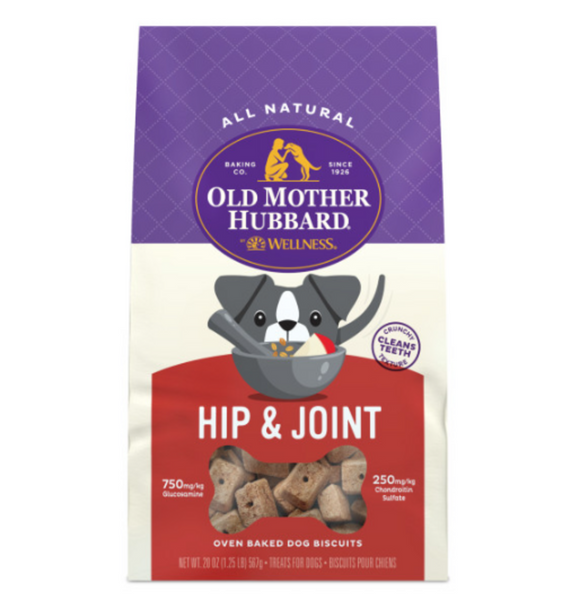 Old Mother Hubbard Mothers Solutions Crunchy Natural Hip and Joint Recipe Biscuits Dog Treats