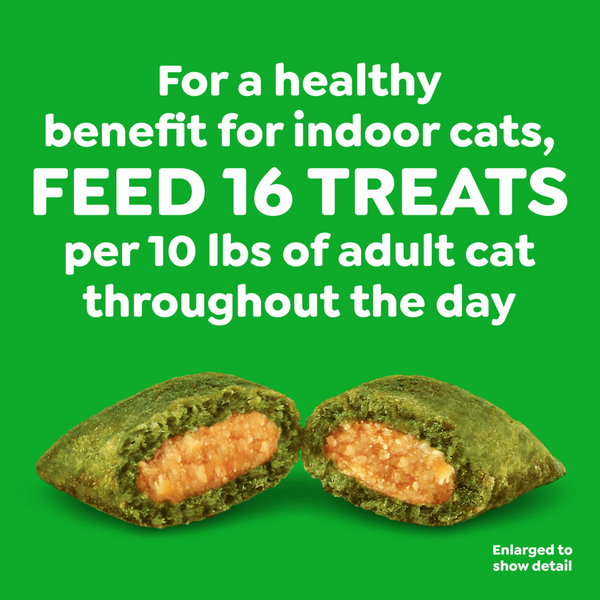 Greenies Feline SmartBites Healthy Indoor Natural Tuna Flavor Soft & Crunchy Adult Cat Treats