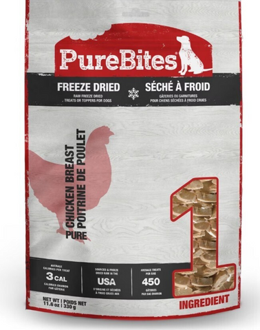 PureBites Freeze Dried Chicken Breast Dog Treats