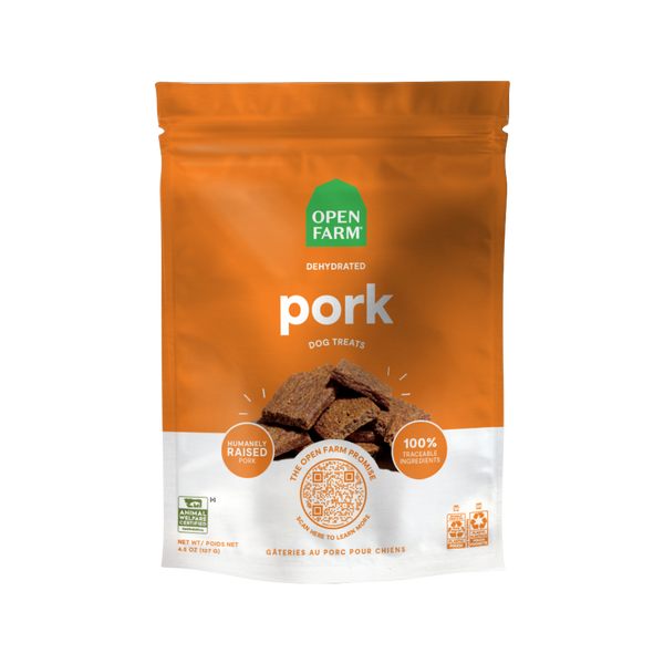 Open Farm Dehydrated Pork Dog Treats