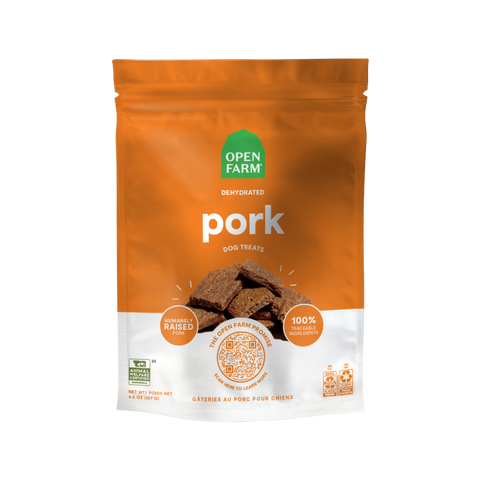 Open Farm Dehydrated Pork Dog Treats