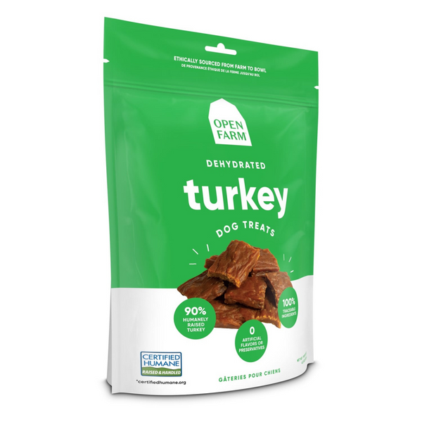 Open Farm Dehydrated Turkey Dog Treats
