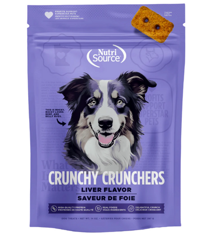 NutriSource Grain Free Liver Biscuits Dog Treats