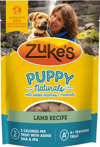 Zukes Puppy Naturals Grain Free Lamb Dog Treats