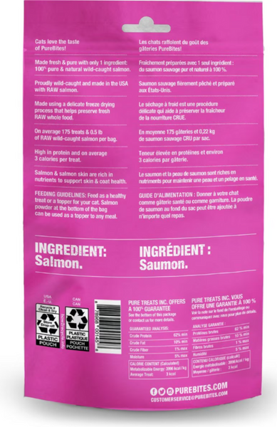 PureBites Freeze Dried Salmon Cat Treats