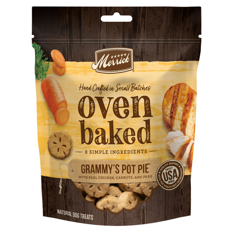 Merrick Grammy's Chicken Pot Pie Oven Baked Dog Treats
