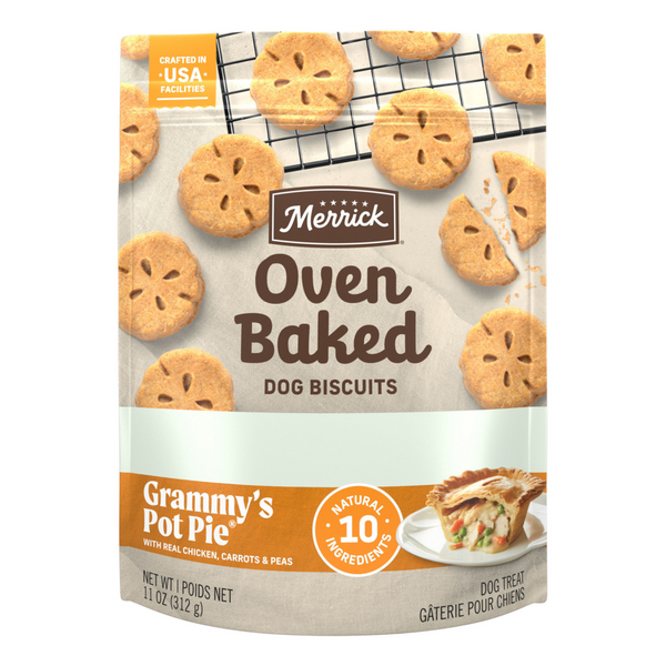Merrick Grammy's Chicken Pot Pie Oven Baked Dog Treats