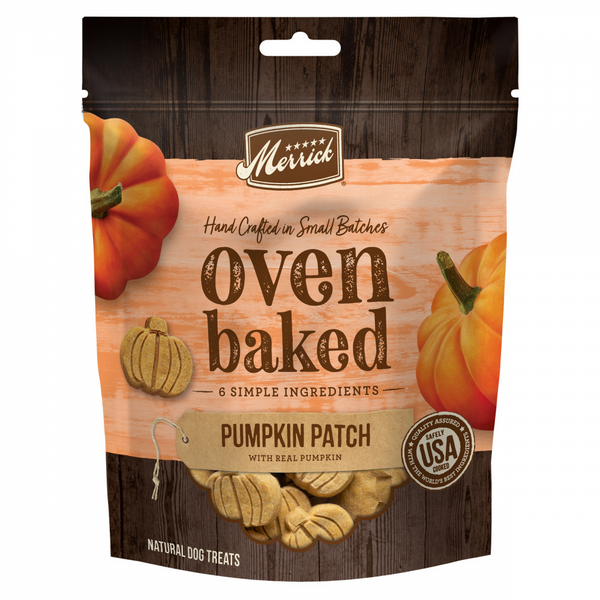 Merrick Pumpkin Patch Oven Baked Dog Treats