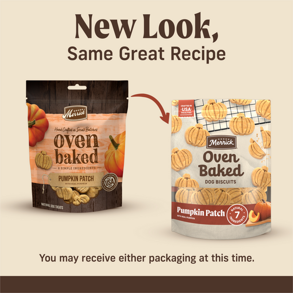 Merrick Pumpkin Patch Oven Baked Dog Treats
