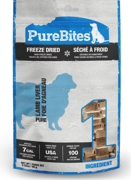 PureBites Freeze Dried Lamb Dog Treats