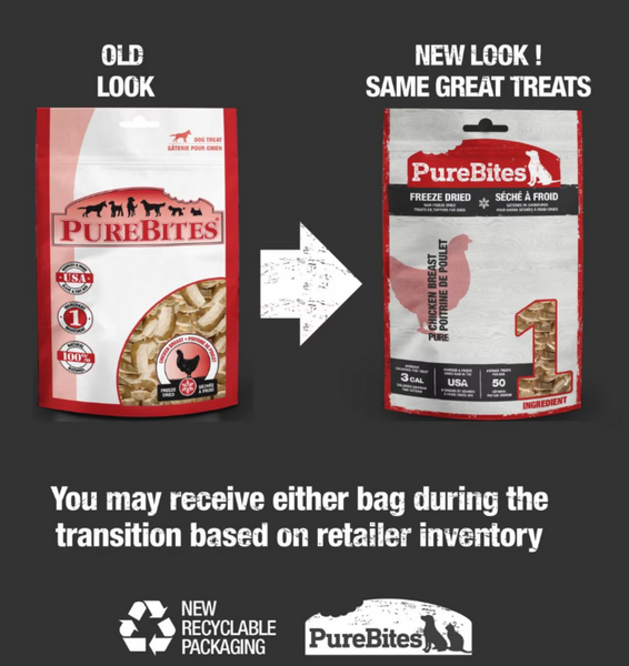 PureBites Freeze Dried Chicken Breast Dog Treats