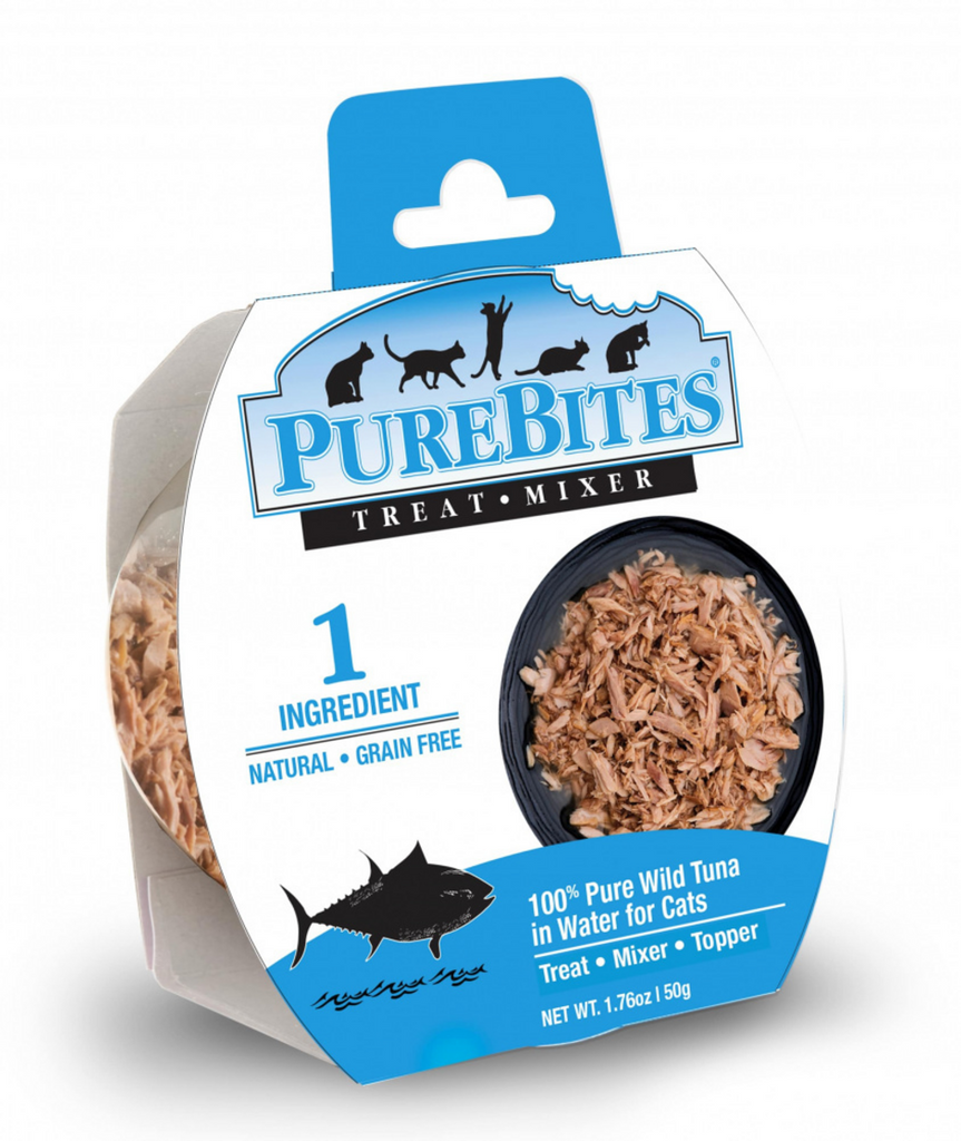 PureBites Mixer Wild Skipjack Tuna in Water Cat Food/Topper/Treat