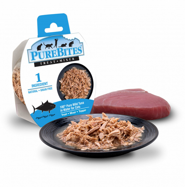 PureBites Mixer Wild Skipjack Tuna in Water Cat Food/Topper/Treat