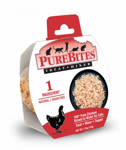 PureBites Mixers Chicken Breast in Water Cat Food/Topper/Treat