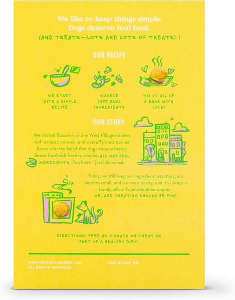 Bocce's Bakery Beef Liver & Cheese Crispies Dog Treats