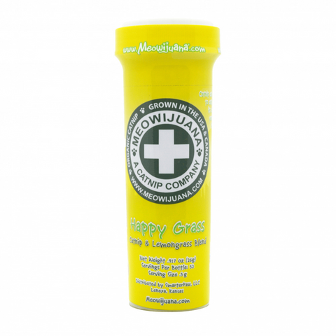Meowijuana Happy Grass Catnip and Lemongrass Blend