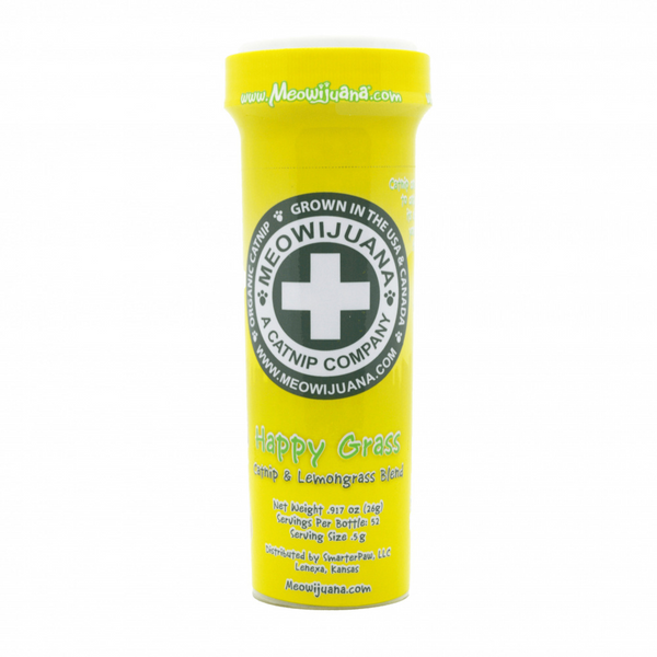 Meowijuana Happy Grass Catnip and Lemongrass Blend