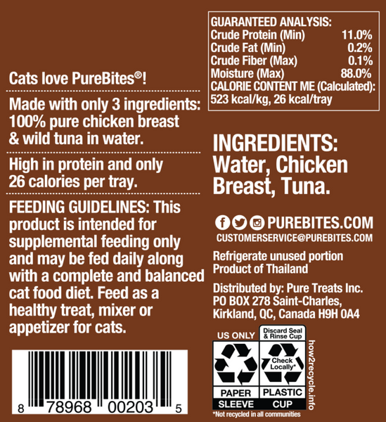 PureBites Wet Mixers Chicken & Tuna