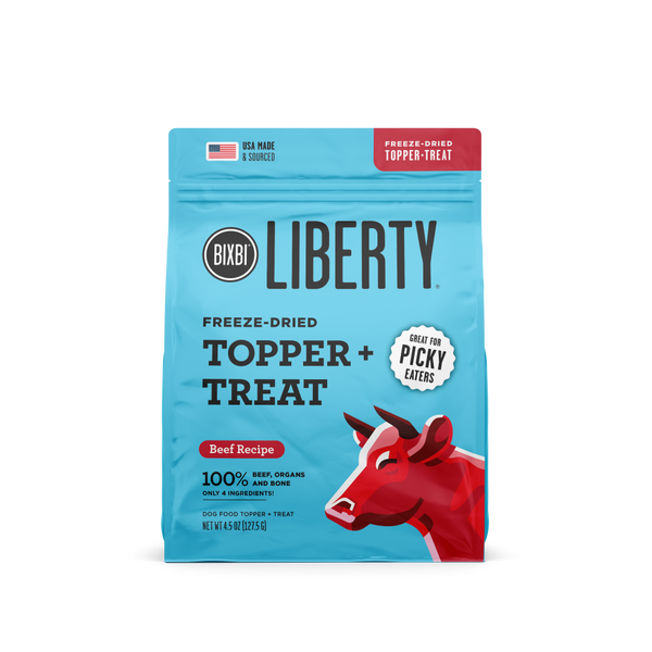 BIXBI LIBERTY Beef Freeze Dried Topper & Treat