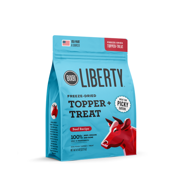BIXBI LIBERTY Beef Freeze Dried Topper & Treat