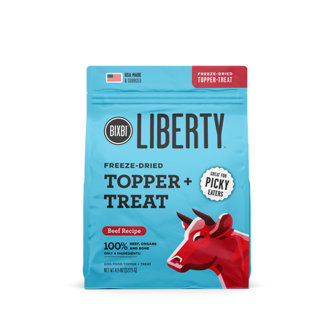BIXBI LIBERTY Beef Freeze Dried Topper & Treat