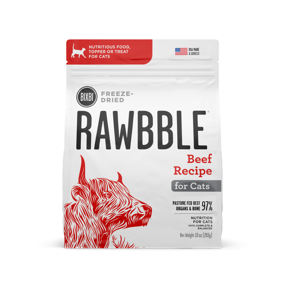 Bixbi Rawbble Beef Freeze Dried for Cats