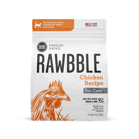 Bixbi Rawbble Chicken Freeze Dried for Cats