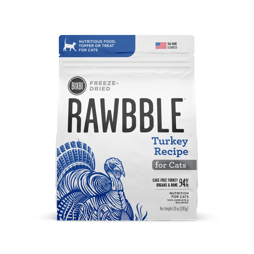Bixbi Rawbble Turkey Freeze Dried for Cats