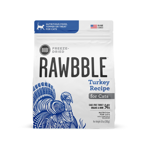 Bixbi Rawbble Turkey Freeze Dried for Cats