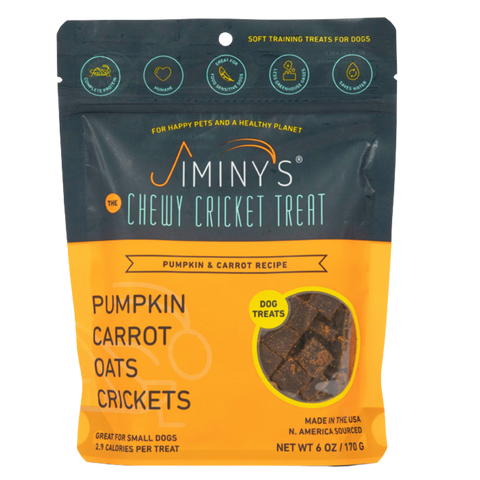 Jiminy's Pumpkin and Carrot Soft & Chewy Treats