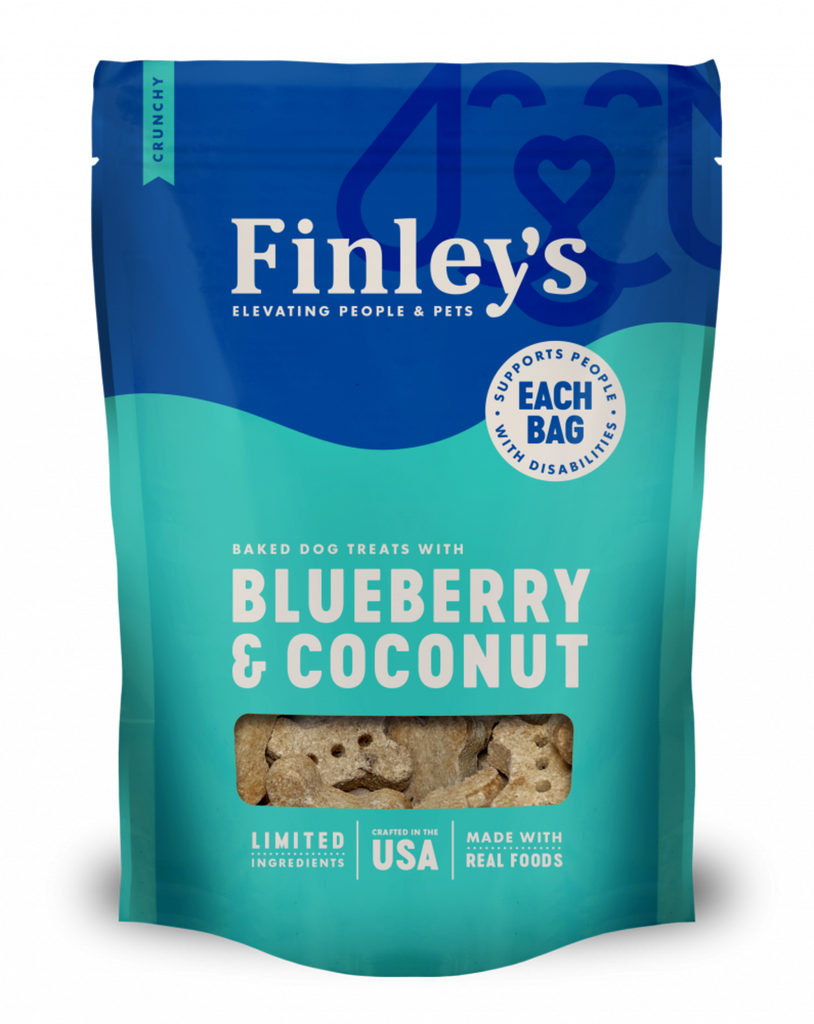 Finley's Blueberry & Coconut Crunchy Biscuits
