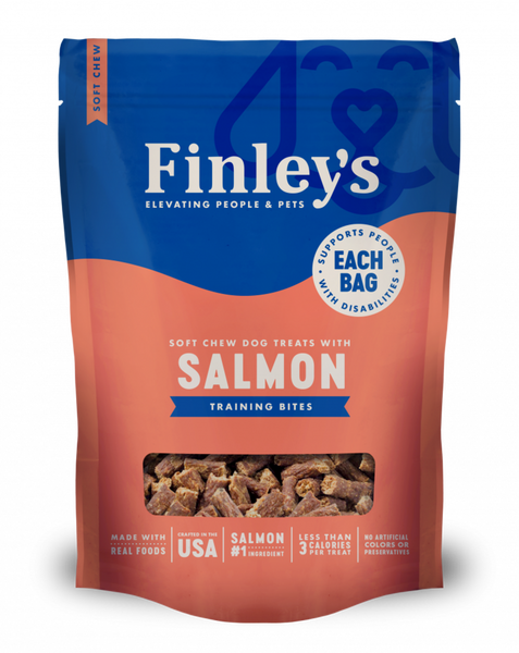 Finley's Salmon Recipe Soft Chew Training Bites