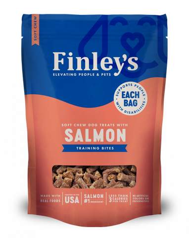 Finley's Salmon Recipe Soft Chew Training Bites